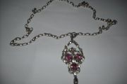 a art nouveau silver pendan c1890