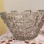 Stunning Libochovice Glassworks C1930s Art Deco Geometric Centre Piece Bowl Image 7