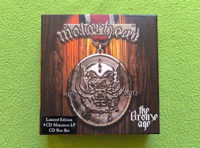 Mint & Rare Motorhead - The Bronze Age -Limited Edition 4 CD Box Set
