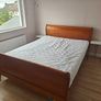 King size solid wood bed Image 3