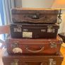 Antique/Vintage Travel Suitcases Image 4