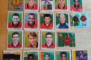Merlin Football Premier League stickers 95 96 97 season and 2002 world cup