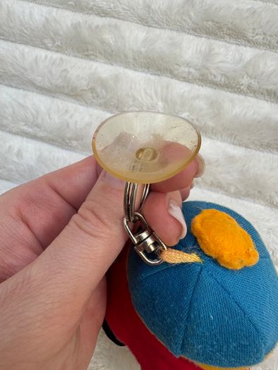 South Park 2000 Eric Cartman plush key keychain for car/window approx. 10 cm. Used Please see photos