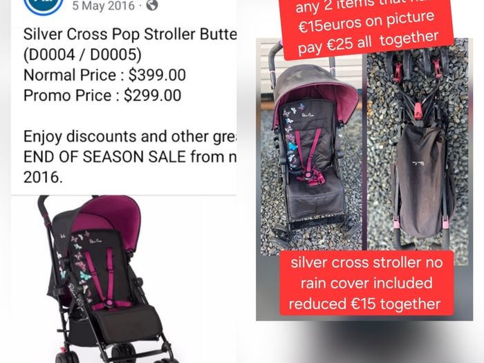 double  and single stroller