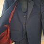 beautiful boys 3 piece navy suit Image 2