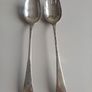 Large 30cm Antique Victorian John Round & Son Sheffield Silver-Plated Salad Servers - JR&S Image 5