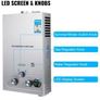 16L Hot Water Heater Propane Gas Tankless Instant Boiler With Shower Kit Image 8