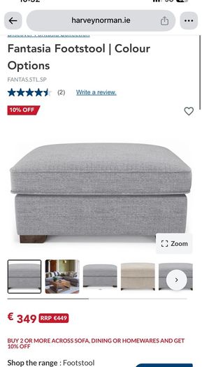 harvey norman grey L shaped corner sofa