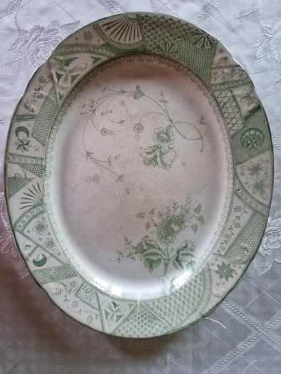 A large old platter