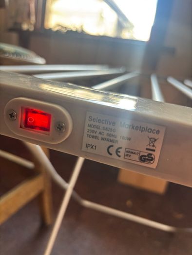electric heated clothes horse