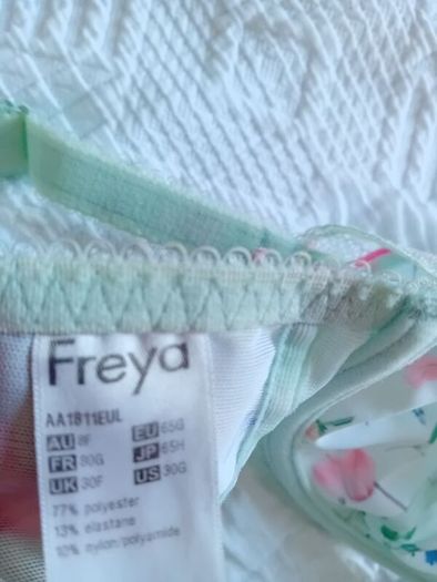 Freya Eden - Underwire Plunge Balcony Bra 30F - Brand RRP 38