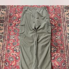 Vintage mens Nike Cargo Trousers Khaki