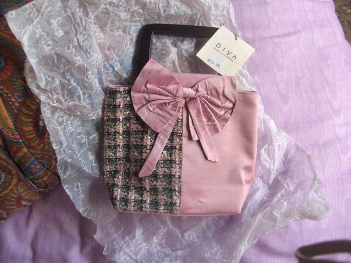 Diva raw silk special occasion BAG