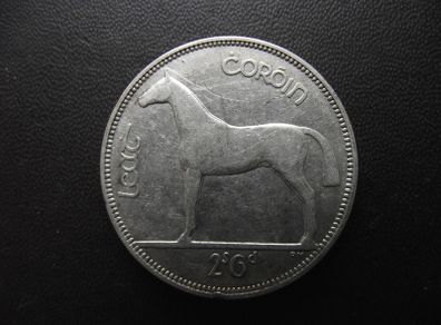 IRISH FREE STATE. Silver Half Crown (1934) Nice condition!