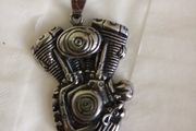 Harley Davidson v twin pendant