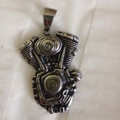 Harley Davidson v twin pendant