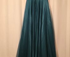 Green debs dress