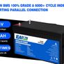 LiFePo4 Battery 100AH 100%  EVE/Great Power Cells Solar Battery 24v Image 5