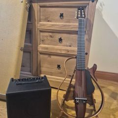 Yamaha Silent Nylon string Guitar and Tanglewood Acoustic Amp