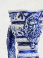 Antique German Westerwald Salt Glazed Ewer.