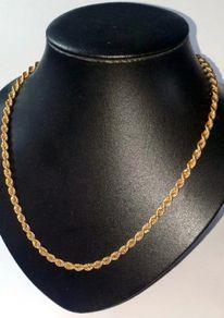 Vintage 9ct Gold Rope Chain-Pristine