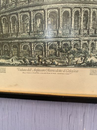 Print of the Roman Colosseum