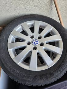 Original VW winter Michelin alloy wheels x4