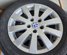 Original VW winter Michelin alloy wheels x4