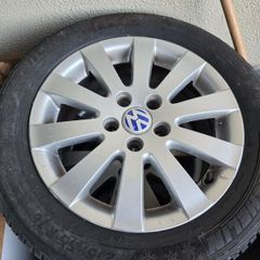 Original VW winter Michelin alloy wheels x4