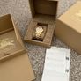 BURBERRY BU9038 Heritage Nova Check Swiss Gold 38mm women's watch Image 4