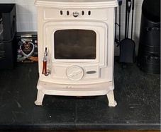 Henley Aran stove cream enamel 5kw