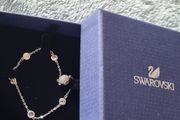 swarovski  silver bracelet