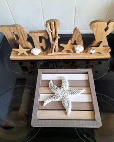 Like new: wall decoration: Relax and starfish