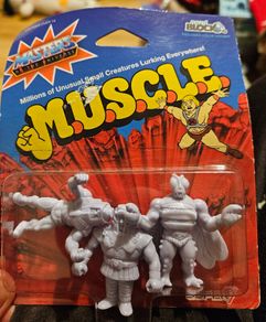 Nerd Block Masters of the Universe M.U.S.C.L.E. 3-Pack Mini Figures V3
