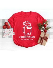 Among Us Christmas Shirt, Christmas Gaming Shirt, Among Us Shirt for Toddlers