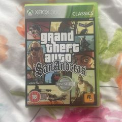 Gta San Andreas Xbox 360 Complete with Map