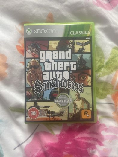 Gta San Andreas Xbox 360 Complete with Map