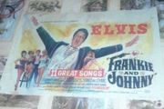Elvis Presley Frankie and Johnny Genuine Official 1965 United Artists Belgian Movie Poster,