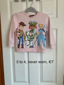 Toy story jumper, never worn
