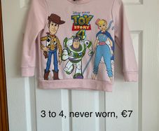 Toy story jumper, never worn