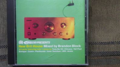 Ministry Presents New Brit House Mixed by Brandon Block CD