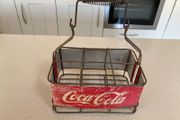 Coca Cola 6 bottle carrier holder 50's Italian RARE
