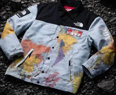 North Face X Supreme Atlas Jacket Size Medium