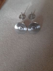 Chrome Metal Tie Backs