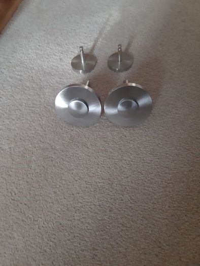 Chrome Metal Tie Backs