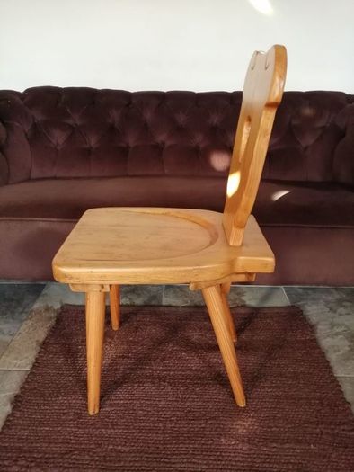 Mid Century Scandinavian Children's Chair