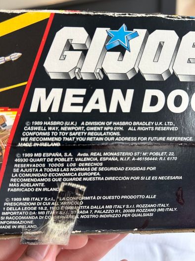 Gi joe mean dog