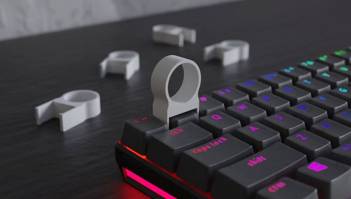Mechanical Keycap Puller "Apex-Puller Supreme" Ergonomic Removal Tool - Fits Cherry MX, Gateron, Kailh Custom Keyboard Maintenance Essential