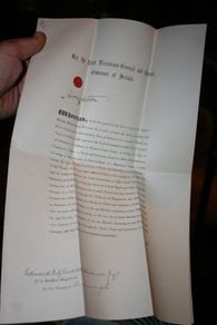 Antique Appointment of Magistrate in Fermanagh 1894
