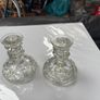 glass candle stick holders Image 2
